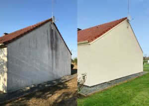 Avant/ après un ravalement de façade !