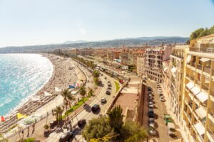vue promenade des anglais Nice